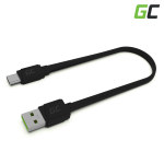 Green Cell KABGC03 USB cable 0.25 m USB A USB C Black