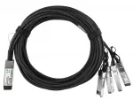 BlueOptics 49Y7888 InfiniBand &scaron;viesolaidinis kabelis 5 m QSFP 4xSFP+ juodas