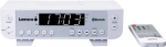 Lenco KCR-100 Radio Uhr Digital Wei&szlig; (KCR-100WH)