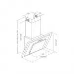 Akpo WK-4 Black Eco 50 Sieninis baltas