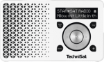 TechniSat DigitRadio 1 - Tragbares DAB-Radio - 1 Watt - wei&szlig;, Silber