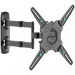 ONKRON Swivel and tilt mount for 32&lsquo;-65&rsquo; TVs, max. 41 kg, with rotation, black M4R