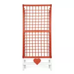 GIOSTYLE Love drabužių džiovintuvas, baltas/oranžinis, 180x56x96 cm