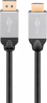 Wentronic 71460 Kabelschnittstellen-/Gender-Adapter DisplayPort HDMI Schwarz - Grau (71460)