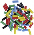 Bosch Accessories Gluey Hei&szlig;klebesticks 7 mm 20 mm Rot, Gelb, Blau, Schwarz, Gr&uuml;n 55 g 70 St. (2608002005)