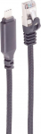 shiverpeaks &reg;--USB-C LAN Adapterkabel 1G, USB Typ C Stecker auf RJ45, ALU, schwarz, 15m (BS14-51085)