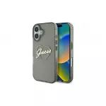 Guess GUHCP16SHCHGSPK Hardcase iPhone 16 6.1 inch IML Heart Black