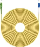 WENTRONIC Goobay 59648 &Scaron;viesolaidinis pataisymo kabelis 1 m SC/APC į LC/UPC Vienmodis OS2 Geltonas