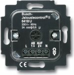 BUSCH JAEGER 6418 U - Ausl&ouml;ser Rollo/Jalousie - Unterputzmontiert - 2 Kan&auml;le - IP20 - Schwarz - CE