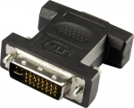 renkforce DVI / VGA Adapter [1x DVI-Stecker 24+5pol. - 1x VGA-Buchse] Schwarz renkforce