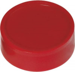 Rund-Magnet &Oslash;3,4cm rot 10St (61733-25)