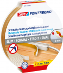 TESA Montageband Tesa&reg; POWERBOND (L x B) 5 m x 9 mm Inhalt: 2 Rolle(n) (55714-00-00)
