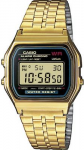 Casio A159WGEA-1EF. Typ: Armbanduhr, Geh&auml;usematerial: Harz, Geh&auml;usefarbe: Gold, Silber. Akku-/Batterietyp: CR2016, Batterie Lebensdauer: 7 Jahr(e). Breite: 33,2 mm, Tiefe: 8,2 mm, H&ouml;he: 36,8 mm (A159WGEA-1EF)