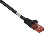 Renkforce RF-5047496 RJ45 Netzwerkkabel, Patchkabel CAT 6 U/UTP 2.00 m Schwarz mit Rastnasenschutz, Halogenfrei - AWG: 26 &Acirc;&middot; Caratteristiche cavi: con protezione - Privo di alogeni &Acirc;&middot; Cavo adatto per: Rete &Acirc;&middot; Colore: Nero &Acirc;&middot; Forma del cavo: rotondo &Acirc; ...