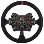 Asetek SimSports Lenkradkranz, dished, 340 mm - juoda, zom&scaron;a