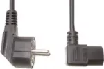 Maitinimo laidas juodas 2 m e+p SW 20