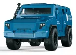 Siku pinigų transporteris Sunkusis vilkiko modelis Surinktas 1:50