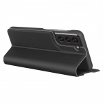 Hama Essential Line Slim Pro - Flip-H&uuml;lle f&uuml;r Mobiltelefon - Polyurethan - Schwarz - f&uuml;r Samsung Galaxy S21 FE