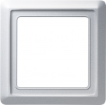 BUSCH-JAEGER Abdeckrahmen 1-Fach 2101-33 AW44 alusilber 2101-33 (2101-33)