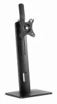 Gembird MS-D1-01 reguliuojamo auk&scaron;čio monitoriaus stovas, juodas