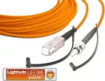 Lightwin Auk&scaron;tos Kokybės Simplex LWL &Scaron;viesolaidinis Pataisos Laidas, MM OM2, SC - ST (LSP-50 SC-ST 2.0)