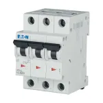 Eaton FAZ-B20/3 automatinis grandinės pertraukiklis, 3 polių, B tipo, 20A, 230/400V, 278848