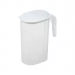 PLAST TEAM sulčių ąsotis 1,5 L, permatomas/baltas, PP su TPE tarpine 11200800