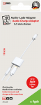 2GO 797239 - 0,1 m - Lightning - Lightning + 3.5mm - M&auml;nnlich - Weiblich - Wei&szlig; (797239)