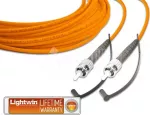 Lightwin Auk&scaron;tos kokybės simplex LWL &scaron;uolis, MM OM2, ST - ST (LSP-50 ST-ST 10.0)