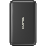 Canyon PB-1001 Power Bank mit kabelloser Ladefunktion 10.000 mAh Unterst&uuml;tzt Quick Charge 3.0 und PD 18 W, 10W Magsafe Wireless magnetisches Laden