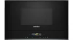 Siemens iQ700 BF722L1B1 mikrobangų krosnelė Juoda Įmontuojama 21 L 900 W