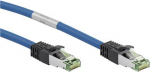 Goobay CAT 8.1 Patchkabel, S/FTP (PiMF), Blau, 5 m - LSZH halogenfrei, Kupfer AWG 24 (45662)