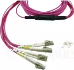 BlueOptics X66205-5-BO InfiniBand &scaron;viesolaidinis kabelis 5 m MPO 4x LC