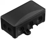 PAWBOL A.0063C pavir&scaron;inė jungiamoji dėžutė 72x95x40mm IP54 juoda