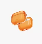 UNIQ Glase Hybrid dėklas, skirtas AirPods Pro 1 ir 2 kartos - oranžinis