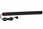 DSIT vertikalus PDU su 15 lizdų ir įžeminimo kontaktu (DS-15PDU-PE)