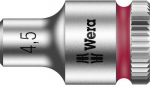 8790 HMA 05003502001 Esagono esterno Inserto a bussola 4.5 mm 1/4 (6.3 mm) - Abtrieb: Au&szlig;en-Sechskant&middot; Antrieb (Schraubendreher): 1/4 (6.3 mm)&middot; Material: Chrom-Vanadium Stahl&middot; Material-Eigenschaft: matt verchromt&middot; Produktabmessung (05003502001)