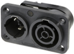 Neutrik NAC3PX-TOP - CuSn0.2 - Schwarz - Kupfer - Polyamid - Edelstahl - Kupfer - Kupferlegierung - 2,5 mm&sup2; (NAC3PX-TOP)