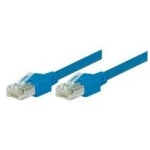 D&auml;twyler Patchkabel S/UTP, Cat 5e, blau, 20,0 m hochflexibel, mit Hirosesteckern TM11 (71920B)