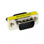 ACT AB9055 adapteris D-sub High Density 15 kontaktų vyri&scaron;kas į moteri&scaron;ką