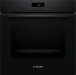 BOSCH HBG571EB4 Įmontuojama orkaitė, juoda, 71 L, pirolizinis apsivalymas, 7 kaitinimo būdai