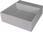 DEANTE Granito kompozito virtuvės kriauklė su čiaupo vieta ir dangčiu - grafitas, 780x435 mm, 1 dubuo, reversinis nuotėkio kanalas