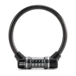 ROCKBROS derinimo kabelio dviračio spyna 12mm x 120cm juoda