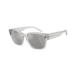 Arnette AN4325-28586G unisex stačiakampiai akiniai nuo saulės, matiniai juodi rėmeliai, tamsiai pilki lę&scaron;iai, 54-19-145 mm