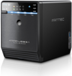 Fantec QB-35U31R - HDD & SSD - SATA - Serial ATA II - Serial ATA III - 2.5,3.5  - Tower - Schwarz - 1 L&uuml;fter (2124)