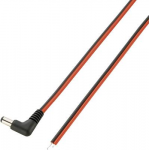 VOLTCRAFT Niedervolt-Anschlusskabel Niedervolt-Stecker - Kabel, offenes Ende 5.5 mm 2.5 mm 2 m 1 St. (93025c179)