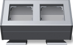 GIRA 7875255 Wandplatte/Schalterabdeckung Aluminium (7875255)