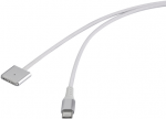 Renkforce USB-Ladekabel Magsafe 3 USB-C 3 2.00 m Wei&szlig; magnetischer Stecker (RF-6437916)