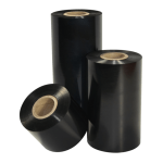 Thermotransferb&auml;nder, TSC, 8550-SWR, Wachs/Harz, 110mm, 450m, Au&szlig;en, Schwarz Thermotransferband, TSC, 8550-SWR, Wachs/Harz, Rollenbreite: 110mm, Kernbreite: 110mm, Kern: 25,4mm, L&auml;nge: 450m, Farbseite: Au&szlig;en, Druckkopf: Flat-Head, Farbe: Schwarz - 6  ...