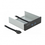 Delock Front Panel 5.25? mit 2 x USB 5 Gbps Typ-A Ports